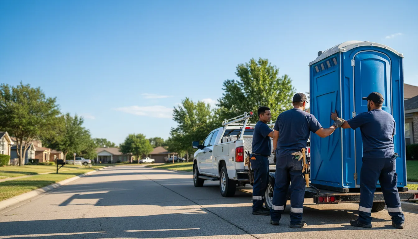 Portable Toilet Rental in Gays, IL near me